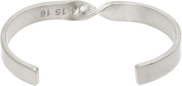 Гривна Maison Margiela Maison Margiela Twisted Number Logo Bracelet Металик | SM1UY0045 S12975, 4