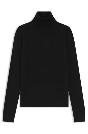 Rollneck sweater merino wool