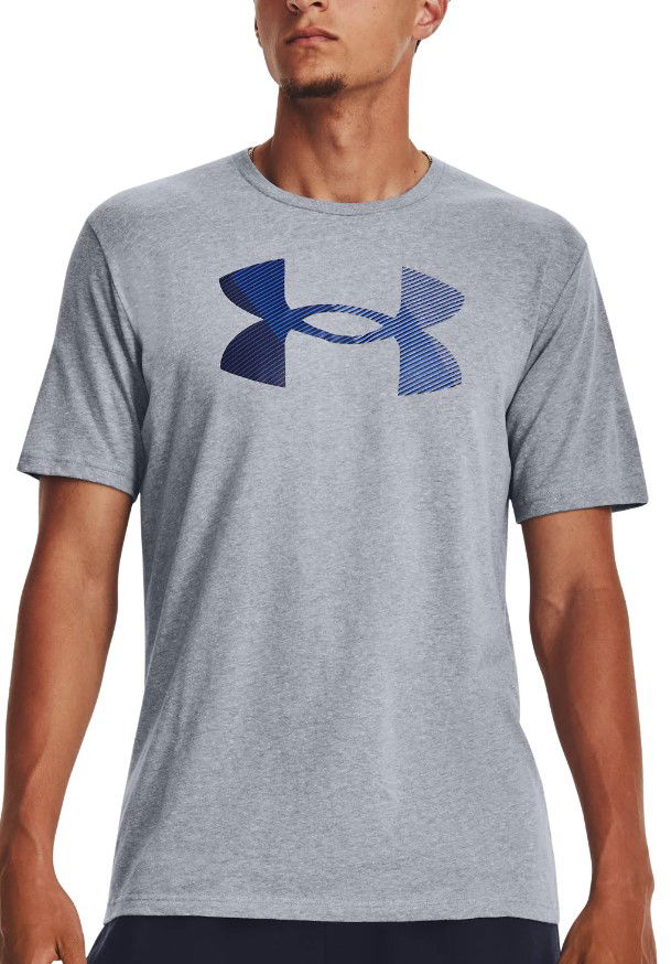Тениска Under Armour Big Logo Fill Tee Сиво | 1379451-035, 0