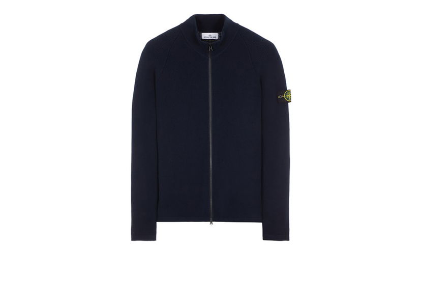 Пуловер Stone Island Knit Sweater Тъмно синьо | 526D8