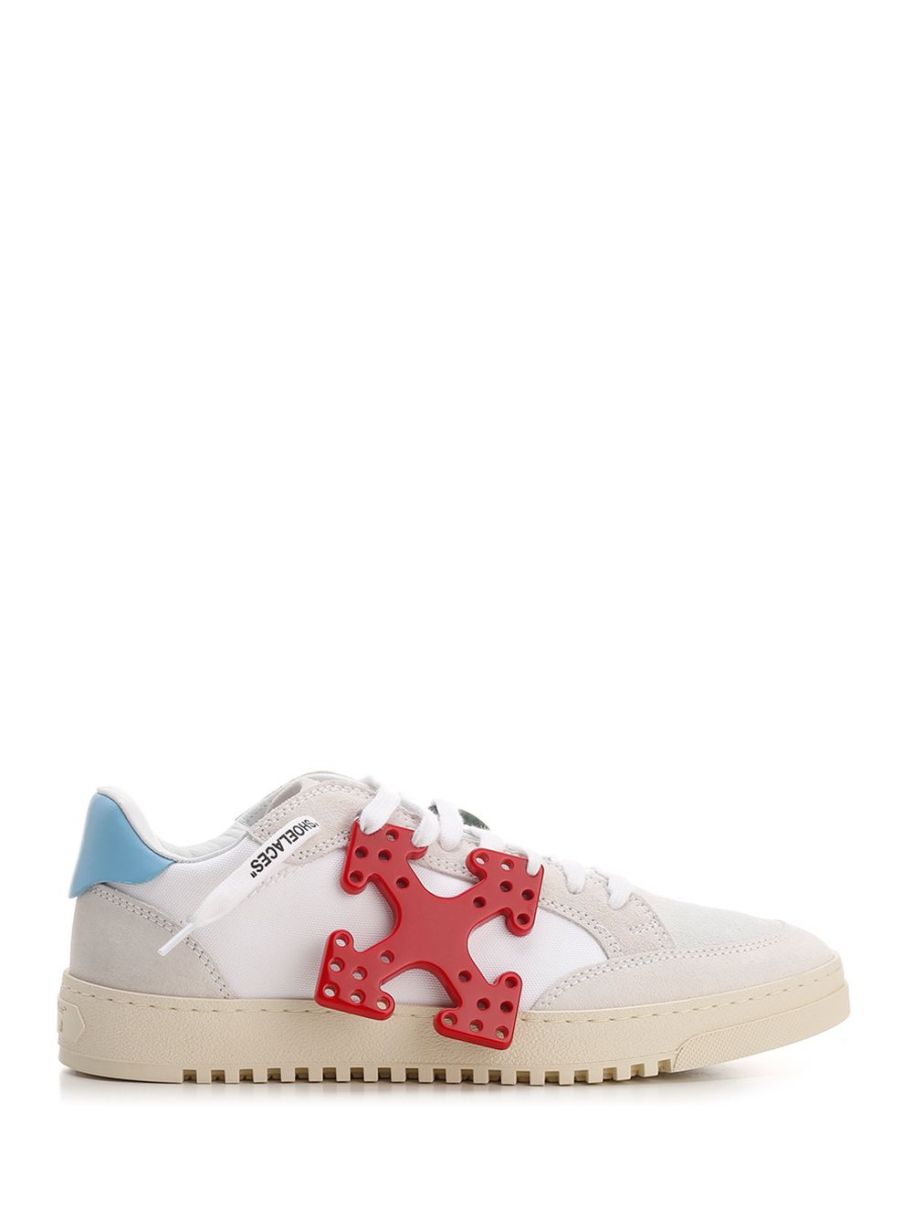 Кецове и обувки Off-White Vulcanized 5.0 Arrows Hang Tag "White Red Blue" Бяло | OMIA227S22LEA0010125, 0