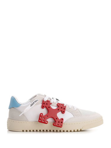 Кецове и обувки Off-White Vulcanized 5.0 Arrows Hang Tag "White Red Blue" Бяло | OMIA227S22LEA0010125, 0