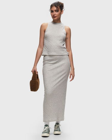 Пола American Vintage RUZY SKIRT Сиво | RUZ13AE24-GRIS-CLAIR-CHINE, 1