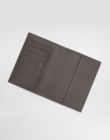 Портфейл Dolce & Gabbana Dolce & Gabbana Calfskin Passport Holder Сиво | BP2215AV95680730, 3