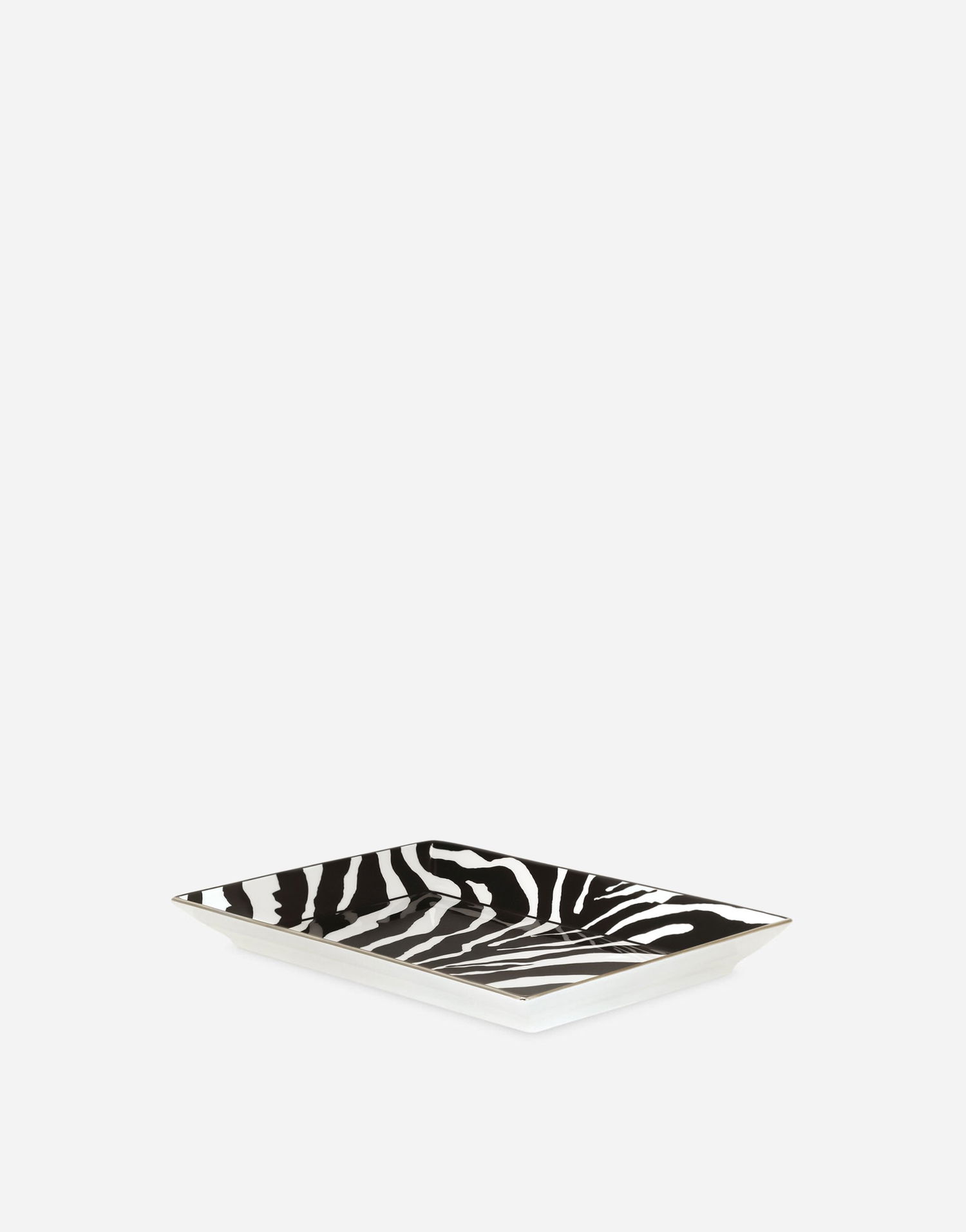 Домашен декор Dolce & Gabbana Porcelain Zebra Print Trinket Dish Onesize Многоцветен | TCC199TCAMJUZ003, 0