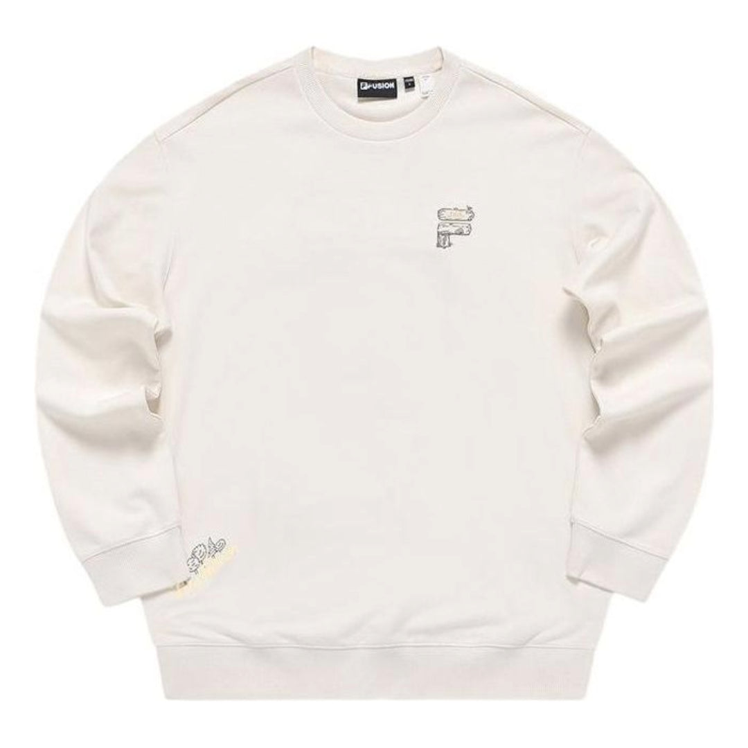 Суитчър FILA FUSION Fob Graphic Sweatshirt Бяло | T11U333206F-BG, 0