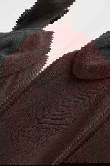 Яке Carhartt WIP Hooded Helix Fleece Jacket Кафяво | I035461.3ANXX, 3