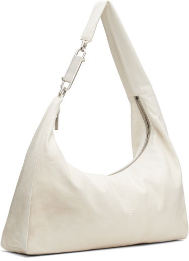 Чанта през рамо Rick Owens Concordians Cropped Gemini Bag Бяло | RR02E1428 LBH, 2
