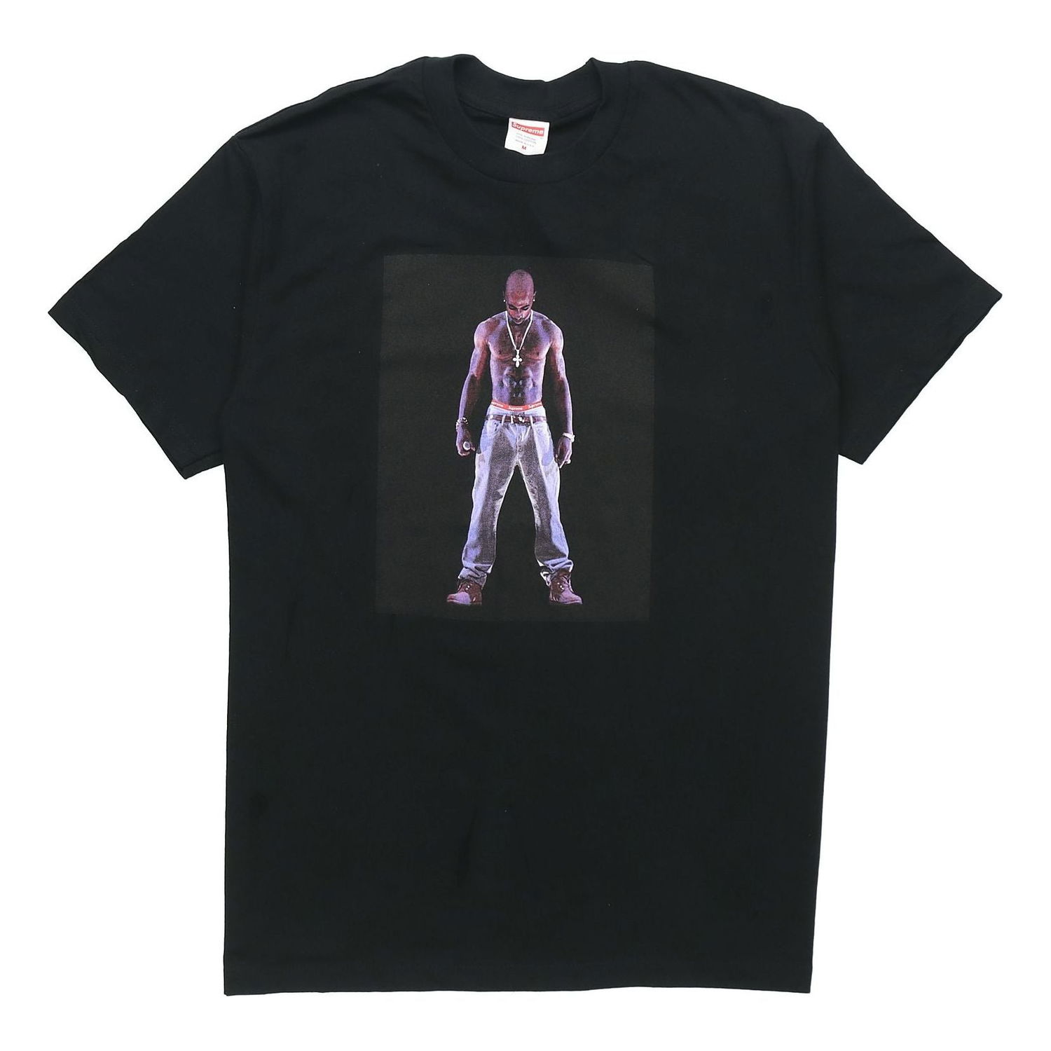 Тениска Supreme Tupac Hologram Graphic Tee Черно | SUP-SS20-002, 0
