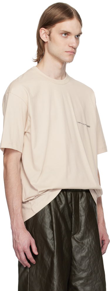 Тениска Comme des Garçons Comme des Garçons Shirt Oversized T-Shirt Бежово | FO-T023-051, 1