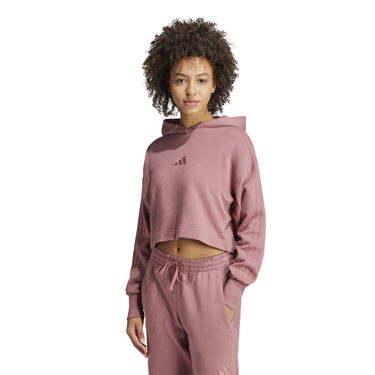 Суитчър adidas Performance Cropped Hoodie Розово | IY6848, 0