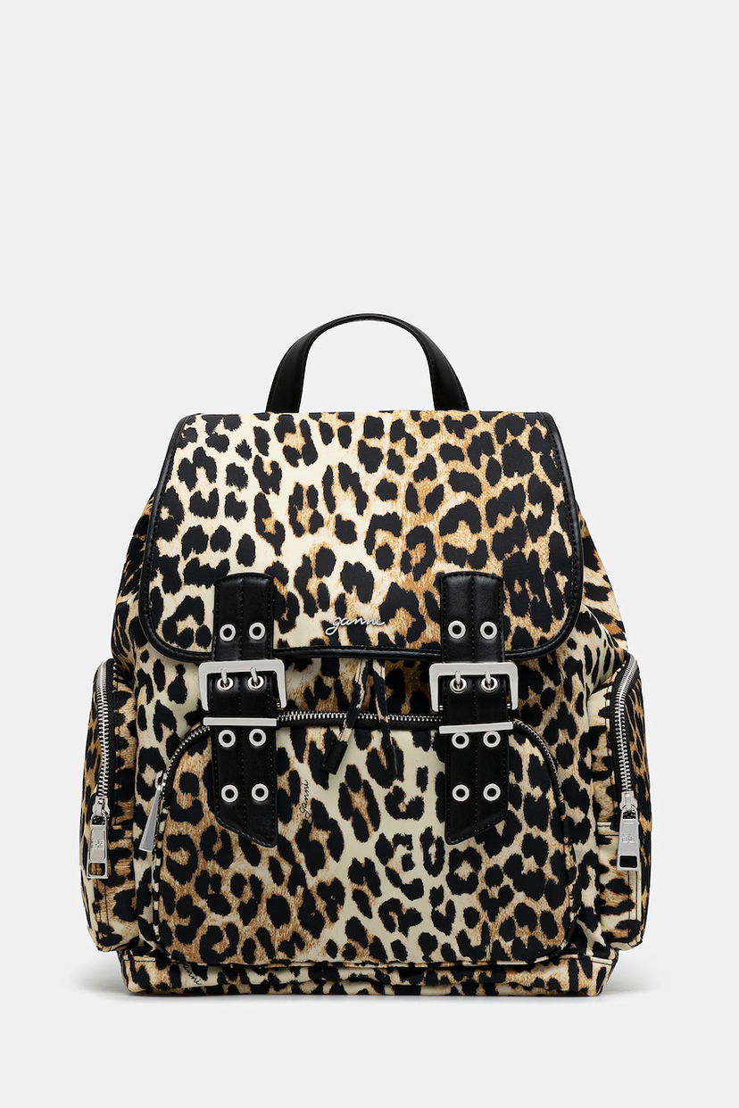 Раница GANNI GANNI Bucky Nylon Print Backpack Многоцветен | A6527