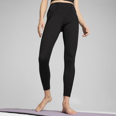 Клинове Puma CLOUDSPUN High-Waisted Ribbed Tights Черно | 525680_01, 0