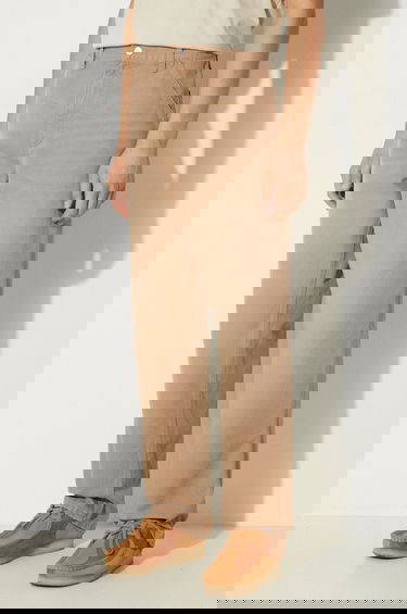 Панталони Carhartt WIP Simple Fitted Pants Бежово | I031220.2FS3K, 3