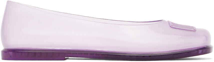 Облекло Marc Jacobs Marc Jacobs Melissa Edition Ruby Ballerina Flats Лилаво | 35880, 0