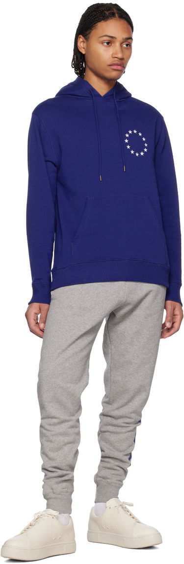 Суитчър Études Études Klein Hoodie Синьо | C00ME251A01540, 3