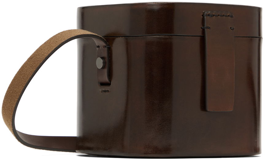 Чанта през рамо Max Mara Leather Shoulder Bag Кафяво | 2414511063600001, 1