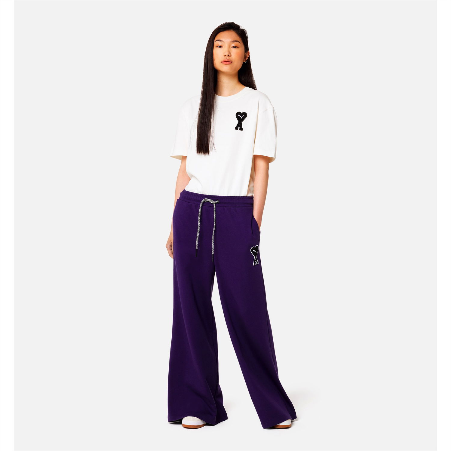 Спортни панталони Puma x AMI Pants Тъмно синьо | 535999_89, 1