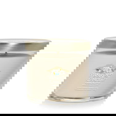 Свещи Yankee Candle Signature Tumbler Small Vanilla Flurries Universal Natural & Synthetic Fragrance 122g Бежово | 43513, 0