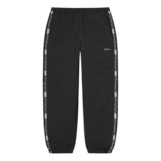 Спортни панталони Supreme Reflective Zip Track Pants Черно | SUP-SS21-533