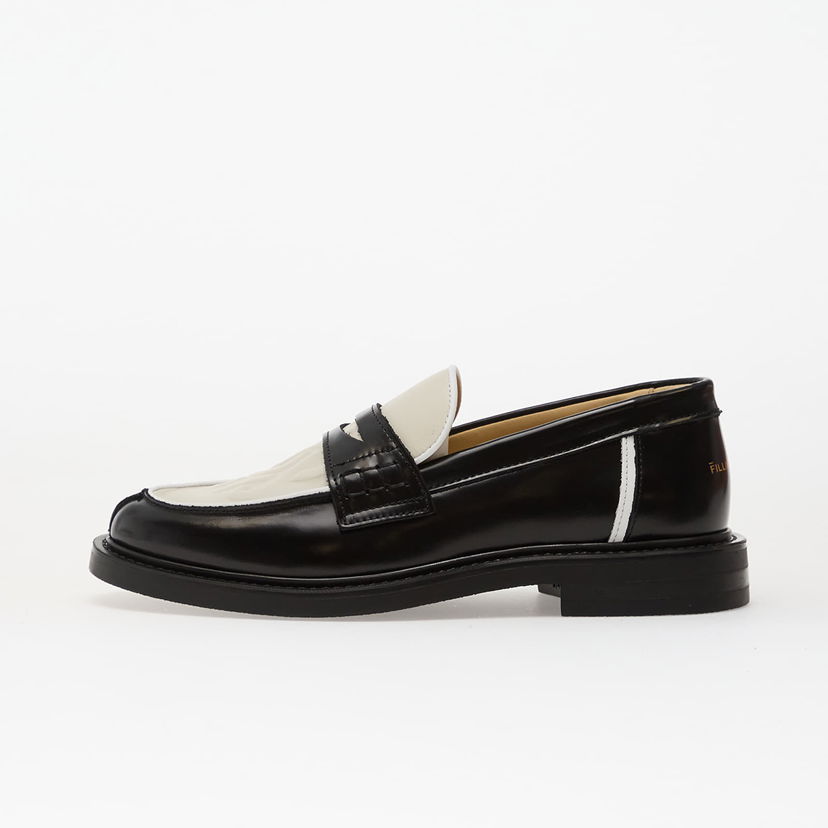Кецове и обувки Filling Pieces Filling Pieces Gowtu Loafers Черно | 122511303256210