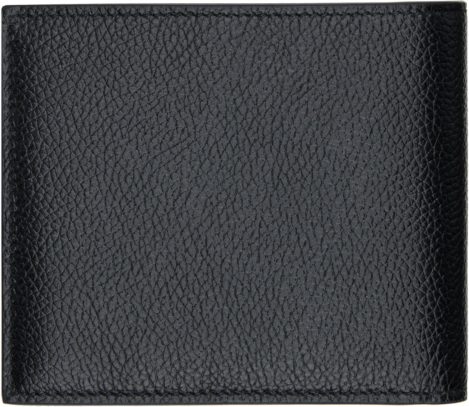 Портфейл Balenciaga Embroidered Logo Leather Wallet Черно | 5945492AA931000, 1