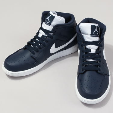 Кецове и обувки Jordan Air Jordan 1 Retro Mid ''Obsidian'' Тъмно синьо | 554724-402, 2