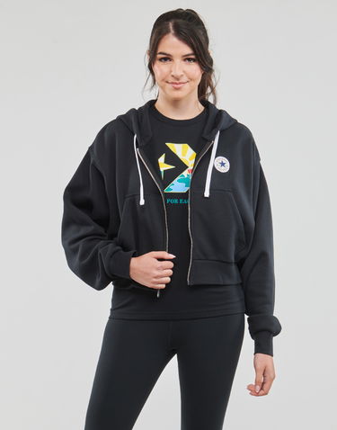 Суитчър Converse Retro Chuck Hoodie Черно | 10025888-A01, 1