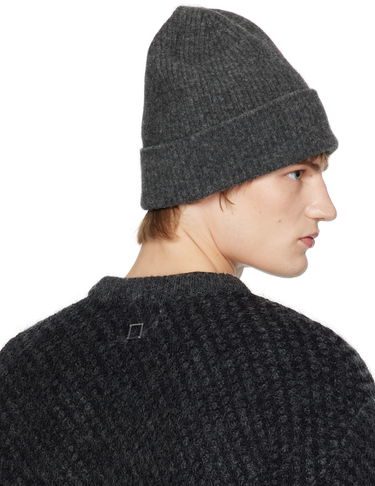 Шапка WOOYOUNGMI WOOYOUNGMI Knit Beanie Сиво | W243KN31, 2