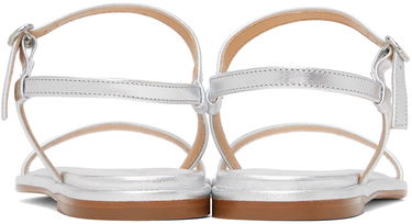 Грижа за обувките Aeyde Aeyde Nettie Flat Sandals Металик | A11-FS-TTTR08FL49-SS24-920-051, 1