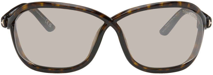 Слънчеви очила Tom Ford Tortoiseshell Fernanda Sunglasses Кафяво | FT1069 889214457684, 0