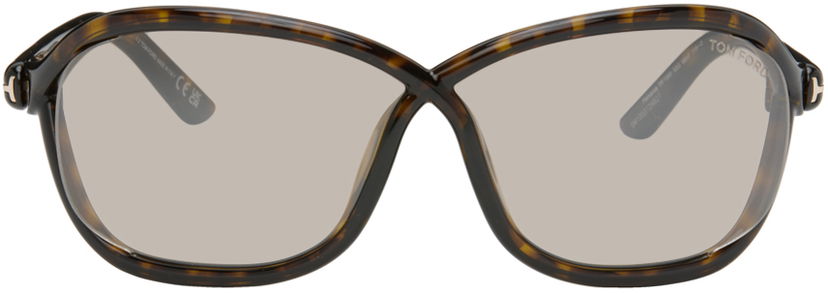 Слънчеви очила Tom Ford Tortoiseshell Fernanda Sunglasses Кафяво | FT1069 889214457684