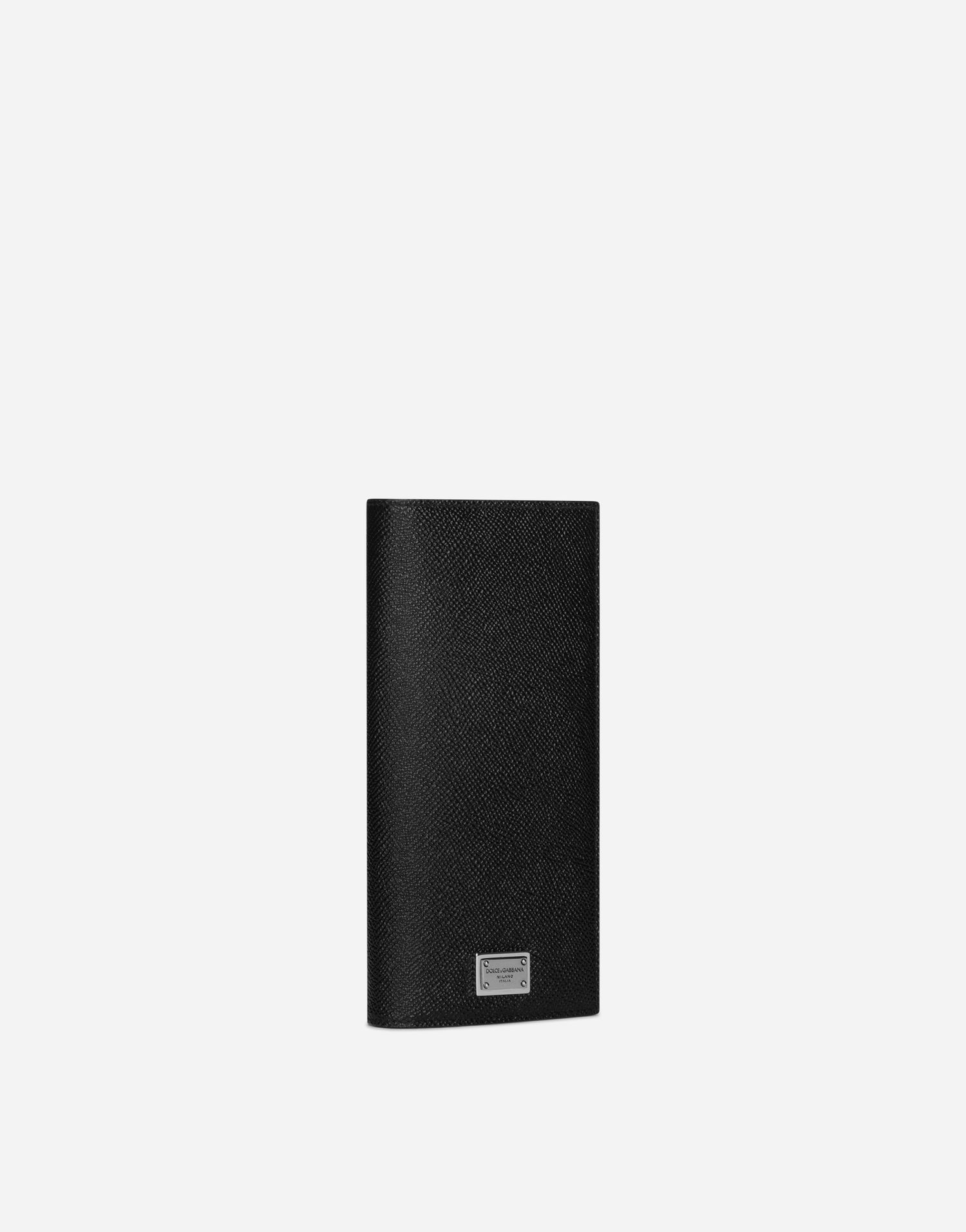 Портфейл Dolce & Gabbana Calfskin Vertical Wallet With Logo Tag Черно | BP2573AG21980999, 1