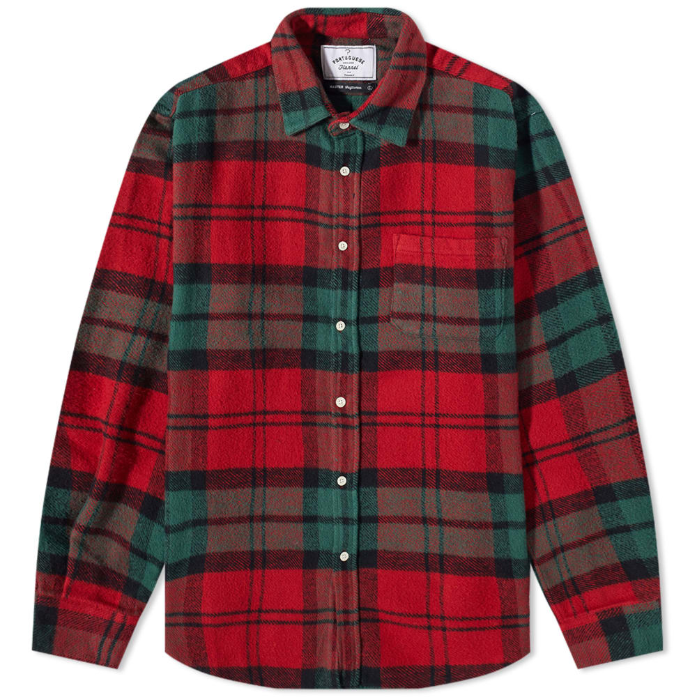 Яке Portuguese Flannel Lars Blanket Check Overshirt Многоцветен | PF-LARSSHRT-RGB, 0