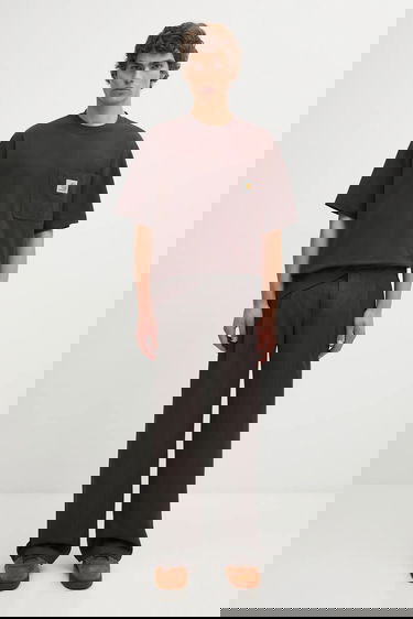 Тениска Carhartt WIP S/S Work Pocket T-Shirt Кафяво | I035523.33HXX, 4