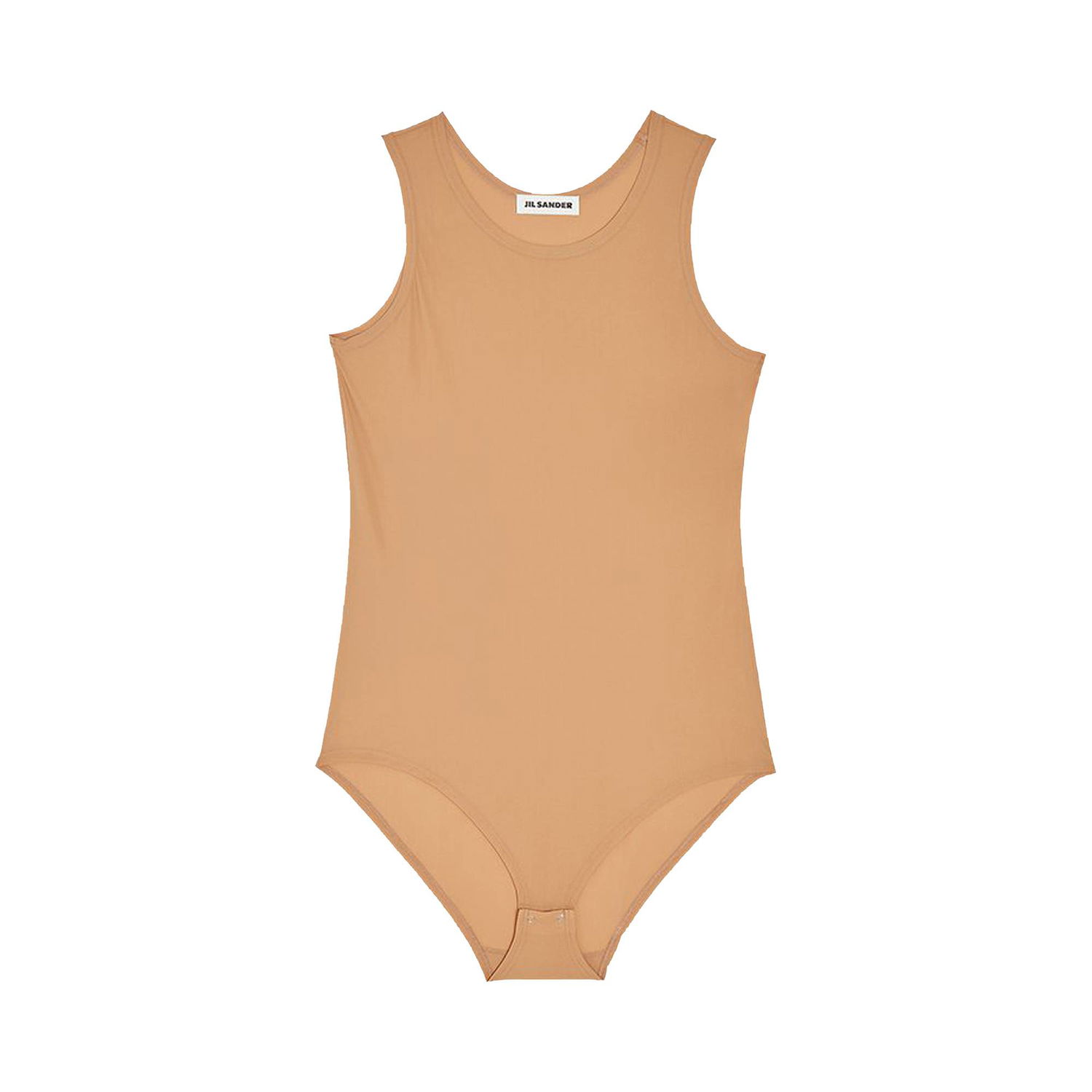 боди Jil Sander Round Neck Bodysuit Бежово | JSCR705051 WR477108 265, 1