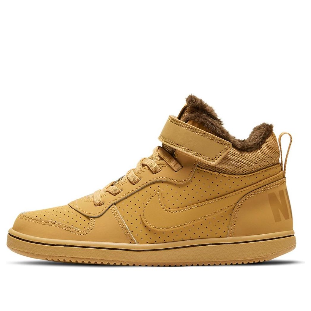 Кецове и обувки Nike Nike Court Borough Mid Жълто | AA5648-700, 0