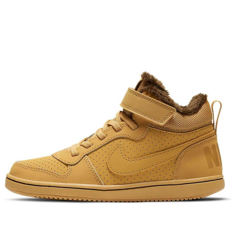 Кецове и обувки Nike Nike Court Borough Mid Жълто | AA5648-700