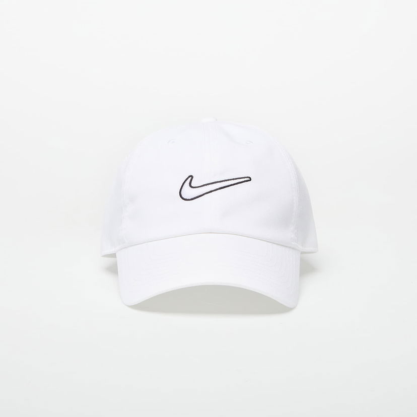 Шапка с козирка Nike Nike Club Unstructured Swoosh Cap Бяло | FB5369-100