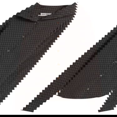 Риза OUR LEGACY Our Legacy Kaonashi Wide Neck Shirt, Size EUR 32 Черно | W4252KB, 0