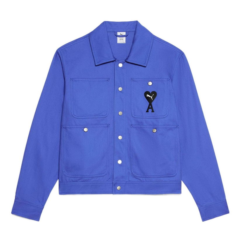 Яке Puma AMI Chore Jacket Синьо | 534065-93