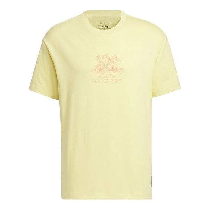 Тениска adidas Originals Men's Graphic T-Shirt Жълто | IA6853, 0