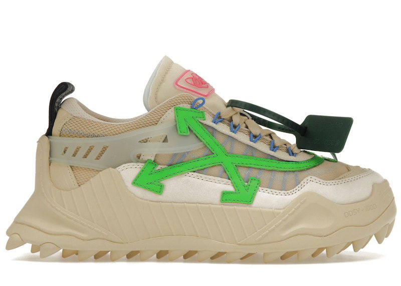 Кецове и обувки Off-White Odsy-1000 Beige Green Бежово | OMIA139S22FAB0016155, 0