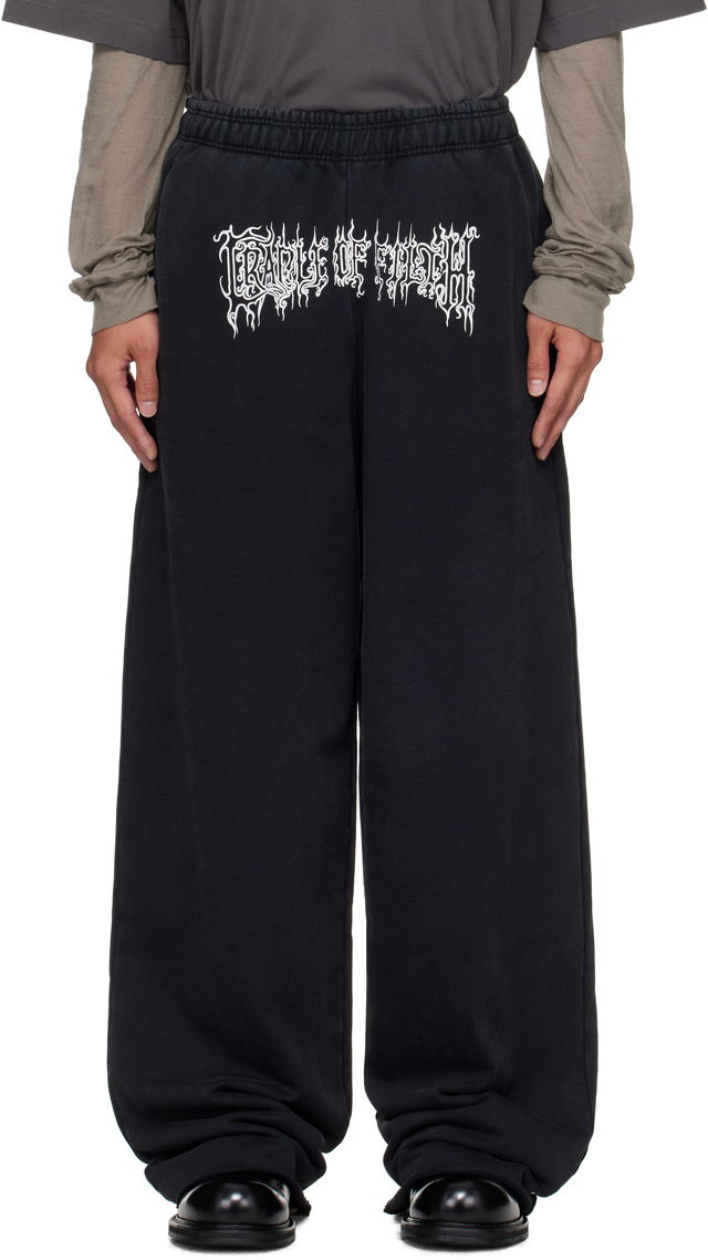 Vetements Cradle of Filth Baggy Sweatpants