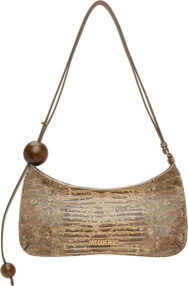Чанта през рамо Jacquemus Jacquemus 'The Bisou Perle' Shoulder Bag Кафяво | 25E233BA057-3231, 0