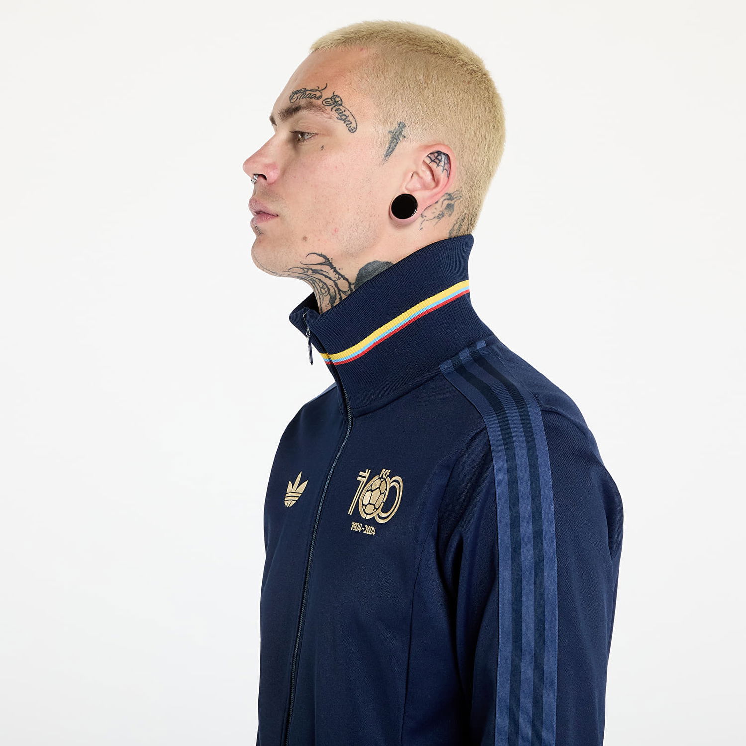 Комплект adidas Originals Federación Colombiana de Fútbol Anniversary Track Jacket Тъмно синьо | IT3877, 1