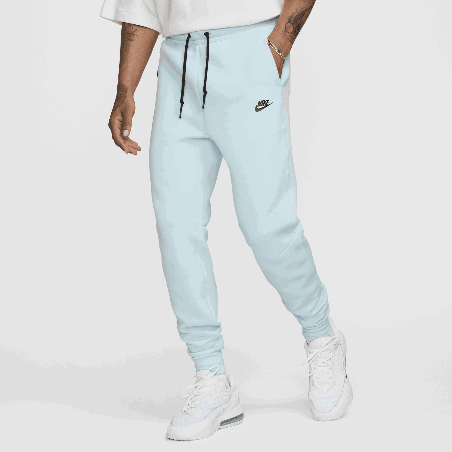 Спортни панталони Nike Sportswear Tech Fleece Тюркоазено | FZ4710-474, 0