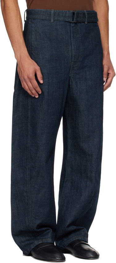 Дънки LEMAIRE Lemaire Twisted Belted Jeans Синьо | PA326 LD1056, 1