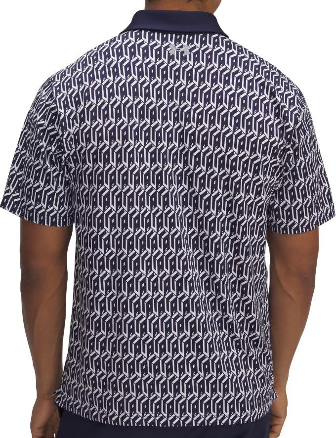 Поло тениска Under Armour UA Playoff 3.0 Printed Golf Polo Тъмно синьо | 1378677-114, 1