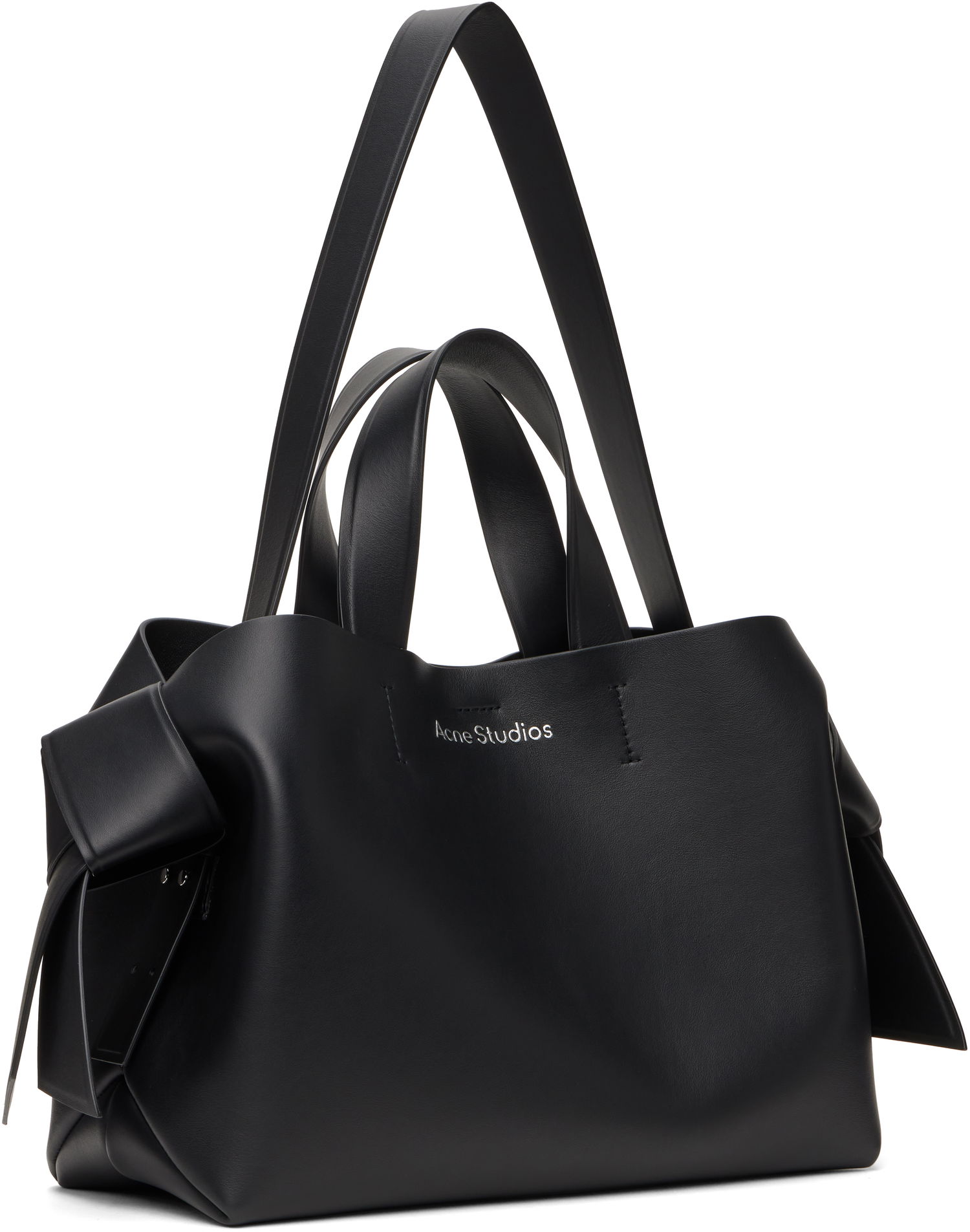 Голяма пазарска чанта Acne Studios Musubi Midi Tote Bag Бежово | A10338-, 1
